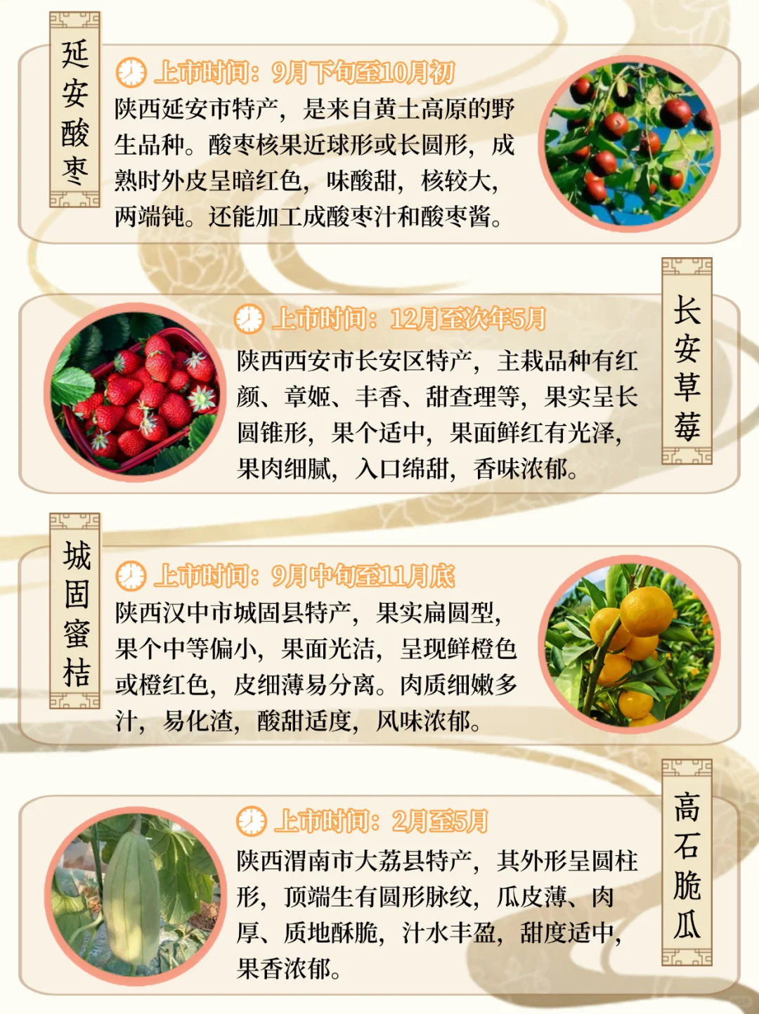 陕西水果图鉴丨三秦大地藏着哪些好吃的水果