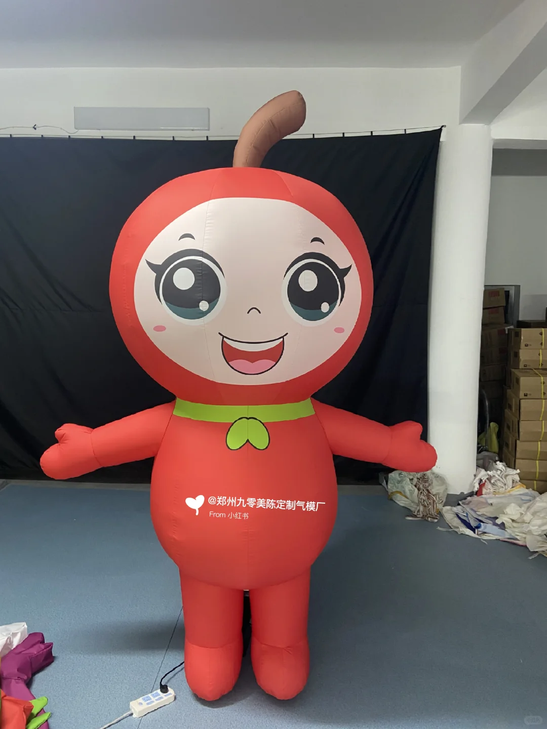 定制蔬菜水果卡通人偶气模，丰收节美陈必备