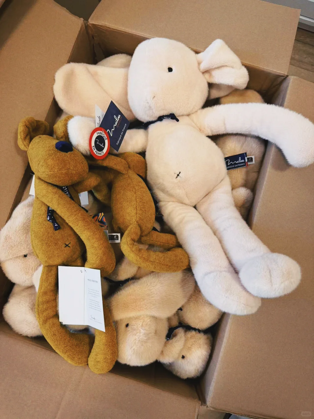 法国纯手工绒毛玩具??Mailou