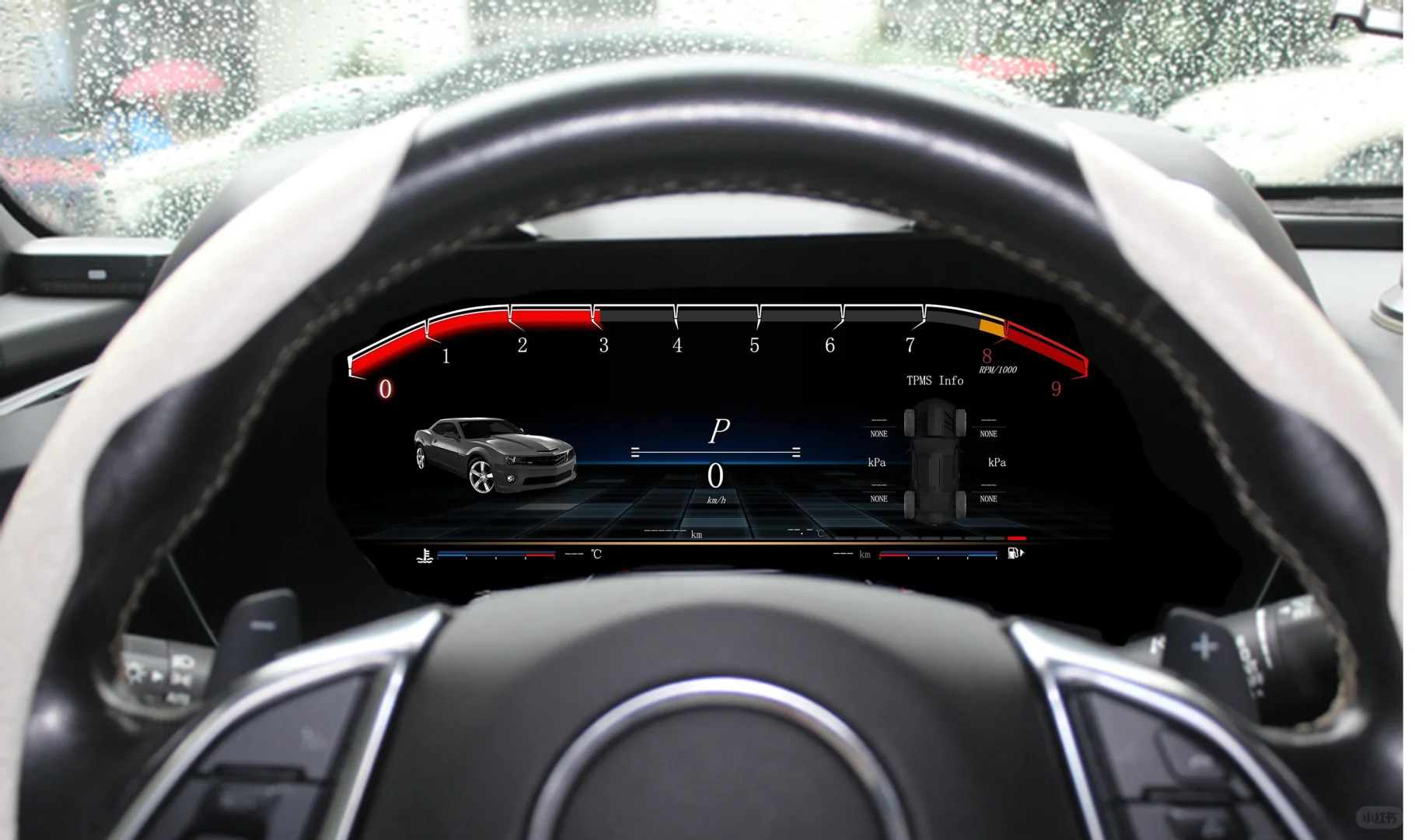 6代科迈罗液晶仪表