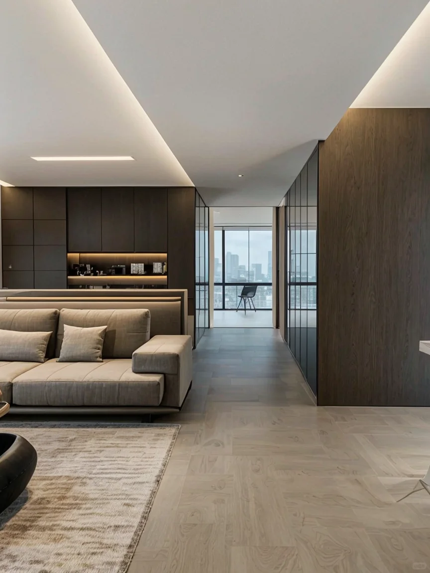 被沙发后这6㎡开放式书房...硬控住了?