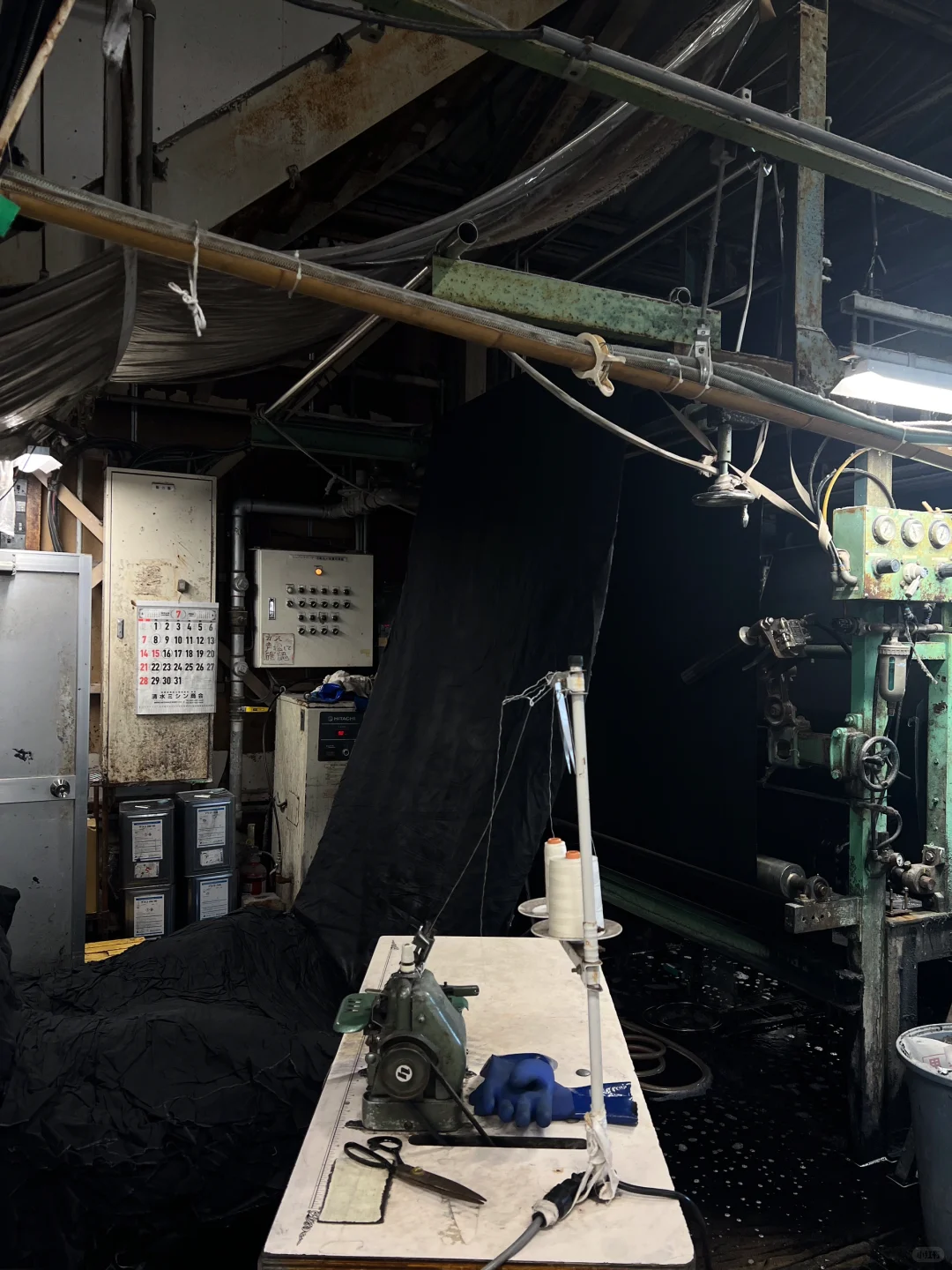 日本纺织工厂见学