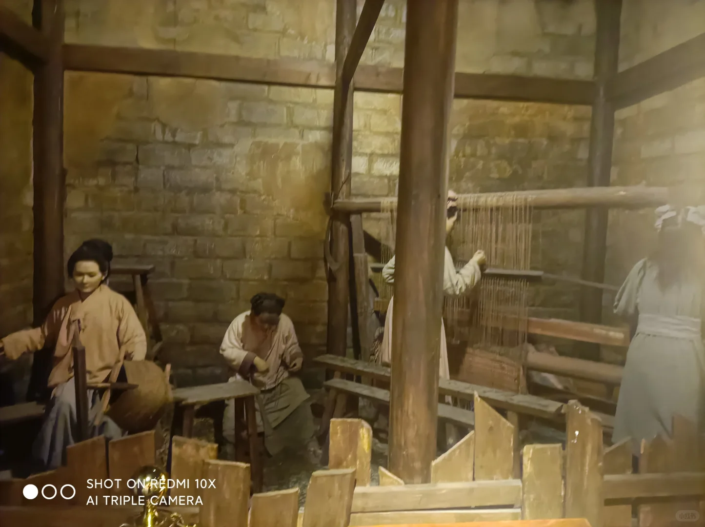 古代的纺织品！