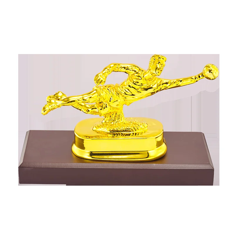 金手套奖杯足球守门员门将射手金球树脂奖杯