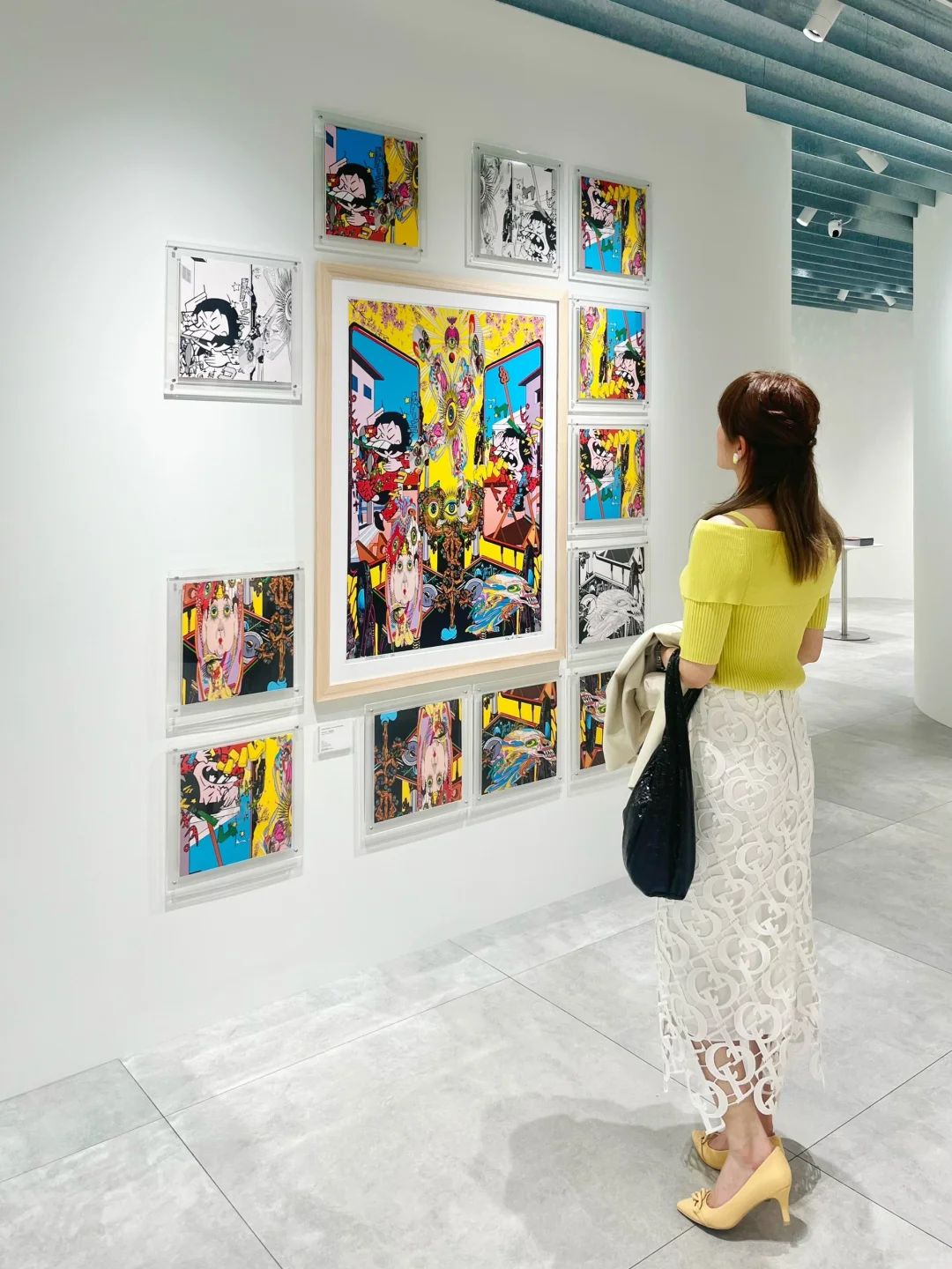 不定期看展 麻布台hills 田名網敬一