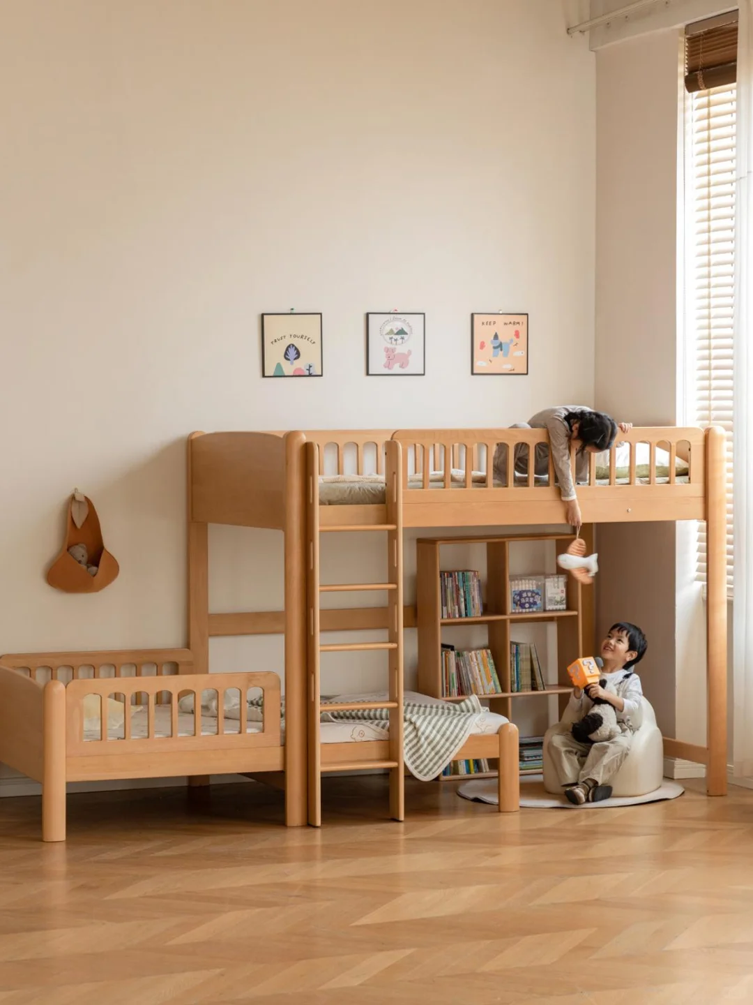 讲真,小次卧房间小都去试试这个高低床!