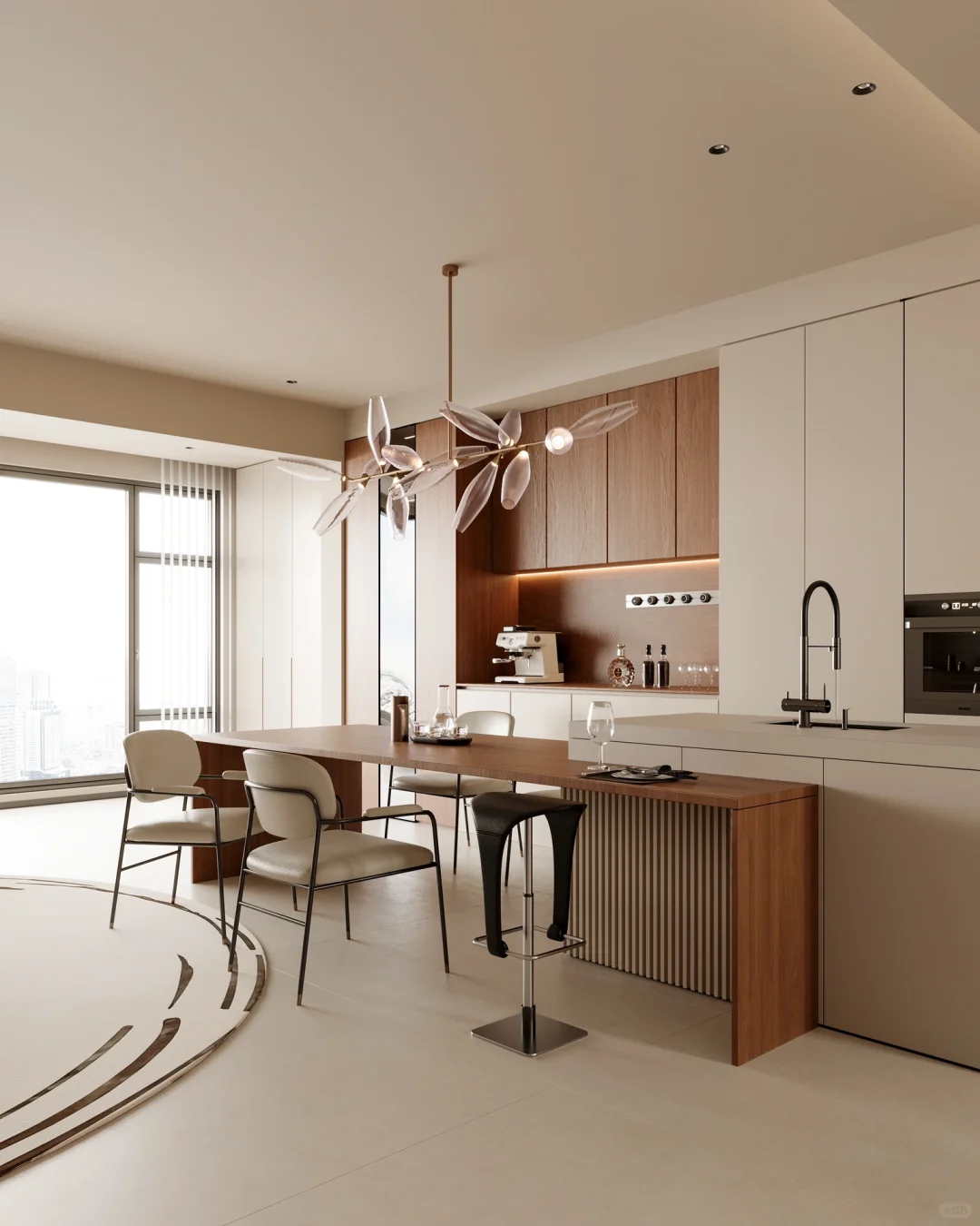 听我一句劝!去客厅化设计超适合大平层?