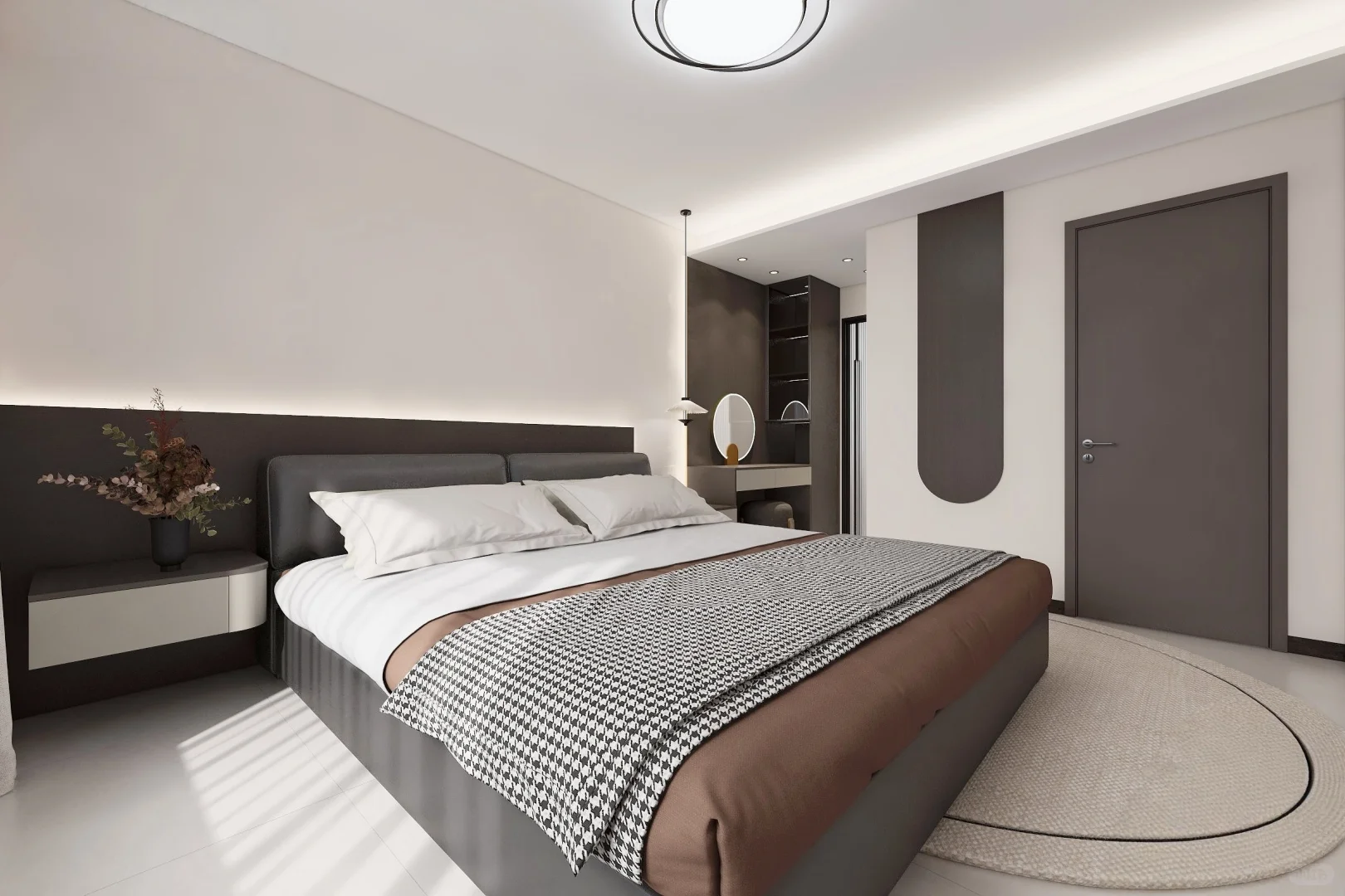 多伦定制丨锦绣豪庭,123平,意式极简!