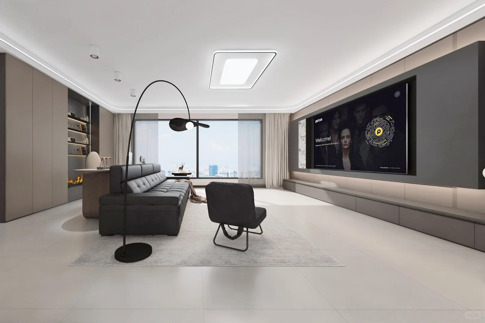 多伦定制丨锦绣豪庭,123平,意式极简!