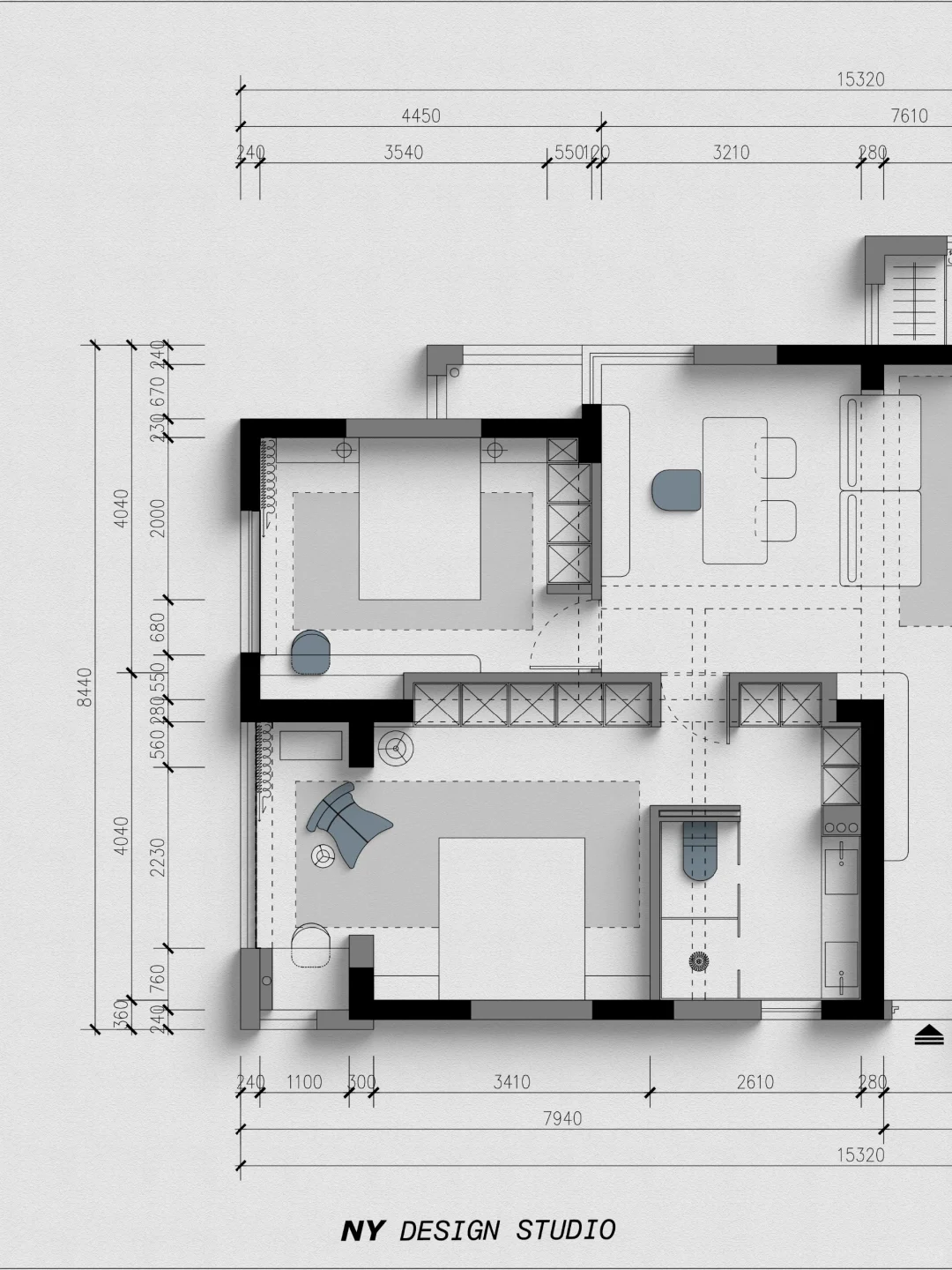 | 四房改三房,超级大横厅真的爱了!|