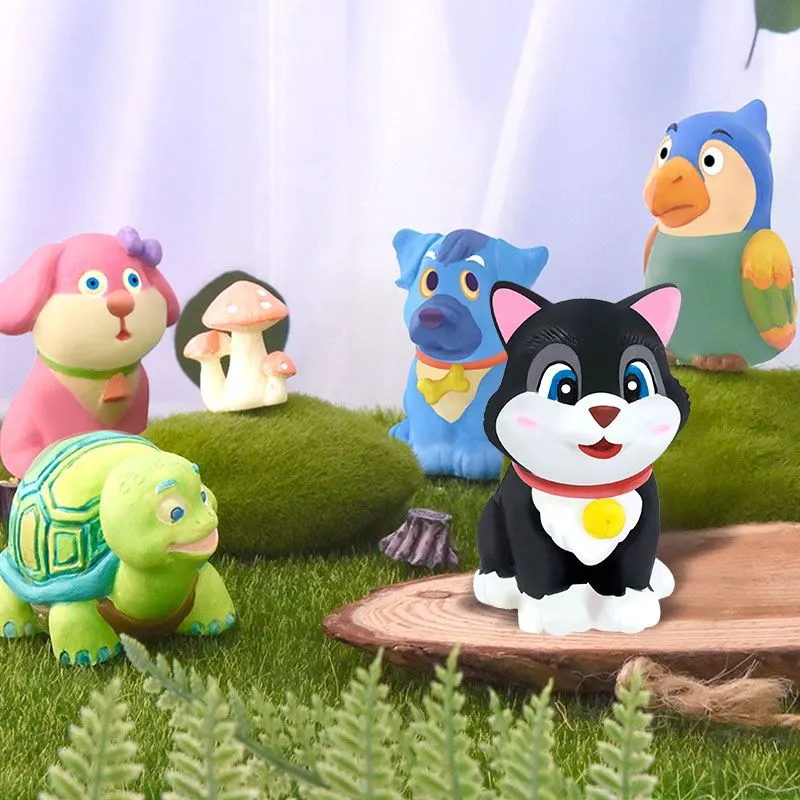 ✨DIY涂鸦女孩娃娃，性价比爆棚