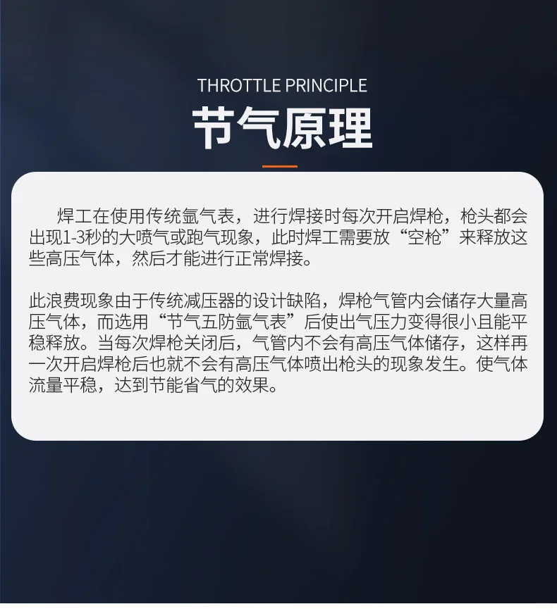 氩气表节能减压表全铜省气王节能防摔氩弧焊