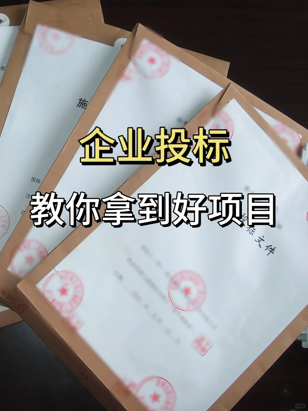 企业投标全流程拆解❗从 0 到 1 教你拿项目