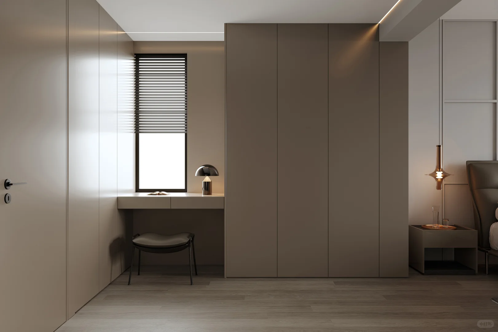 全铝多功能桌柜:极简空间的整合艺术