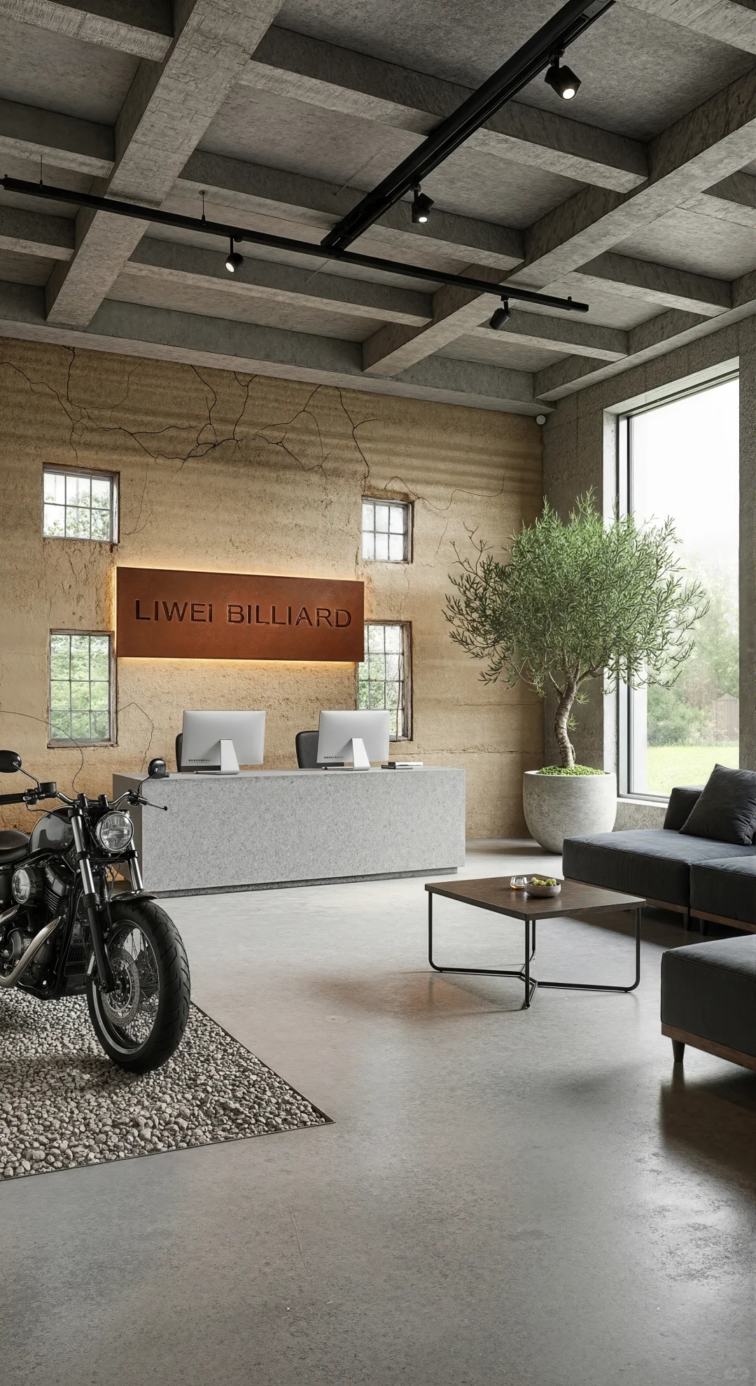 台球厅省钱还出效果，我只推荐水泥工业风