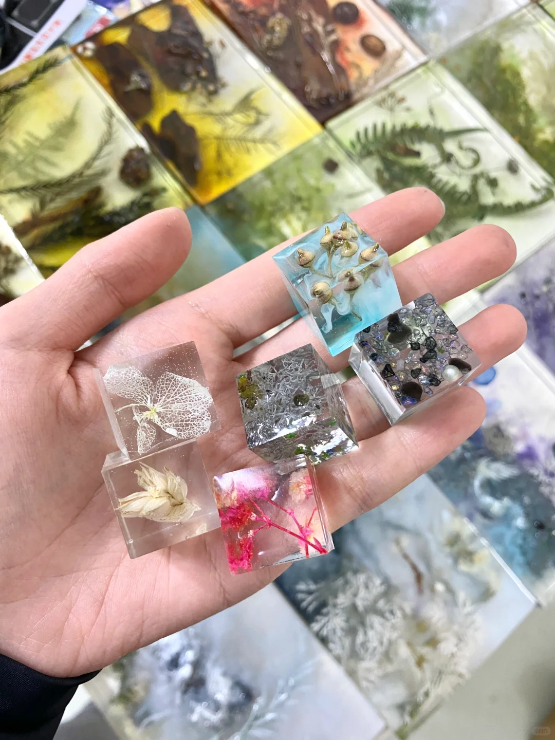 树脂手作｜收藏一块地质眼泪