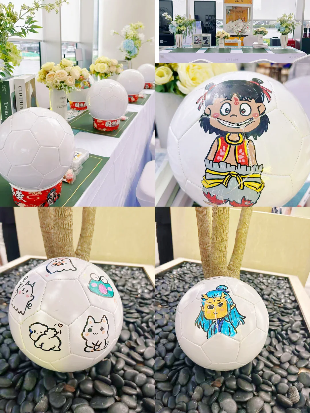 亲子活动足球彩绘手作团建沙龙｜员工福利