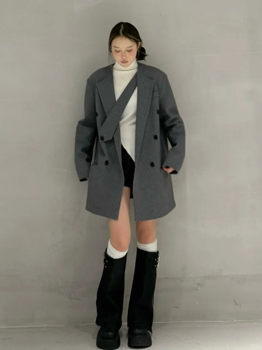 职场Outfits?｜充满高智感的格雷系西装?️