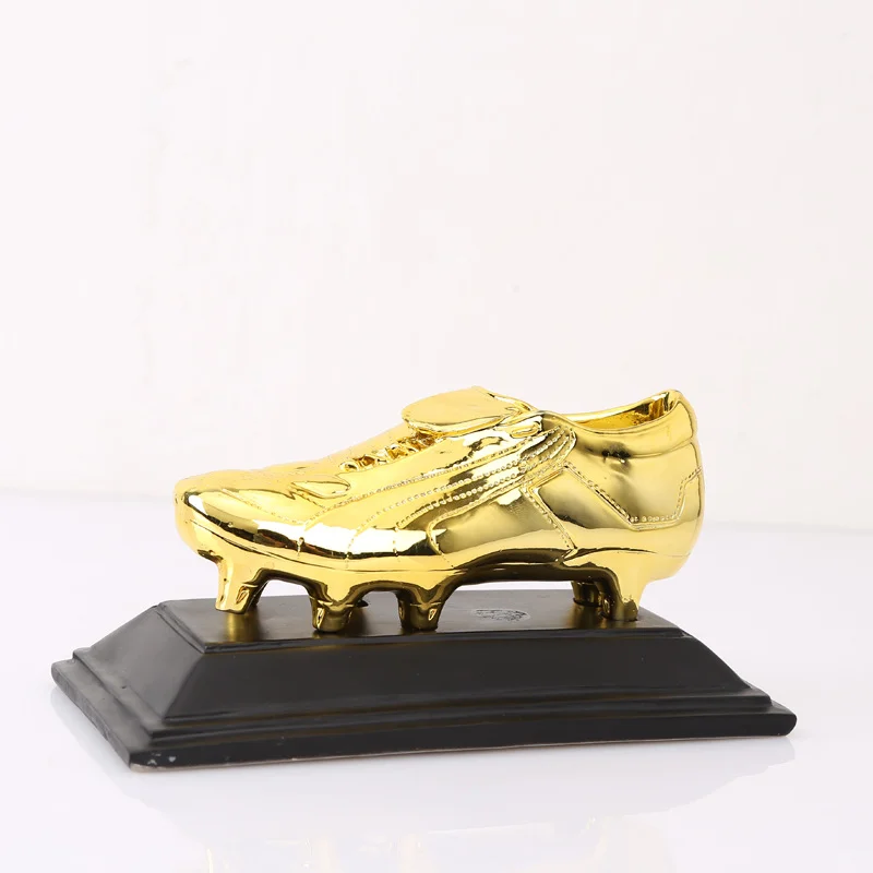 树脂奖杯足球先生金鞋金球奖杯
