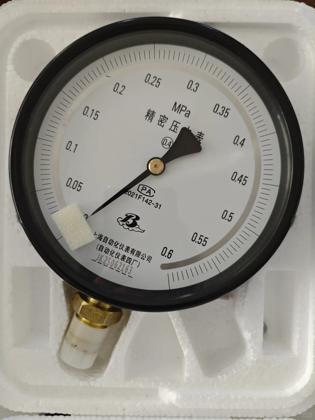 上海精益仪表压力表到货