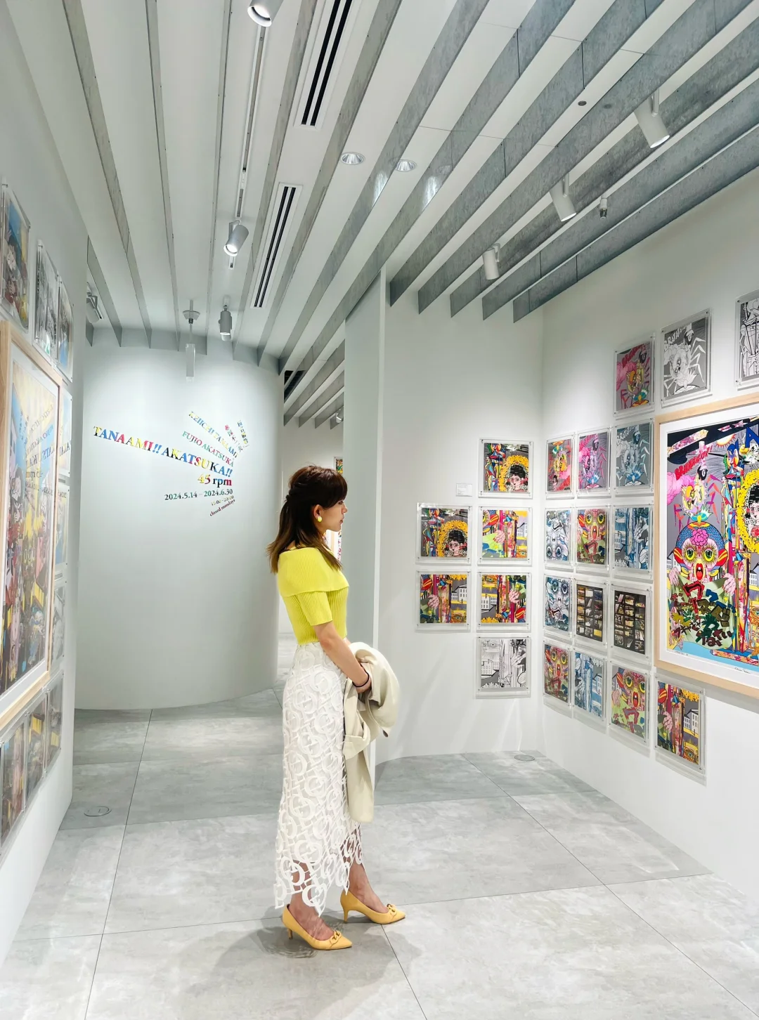 不定期看展 麻布台hills 田名網敬一