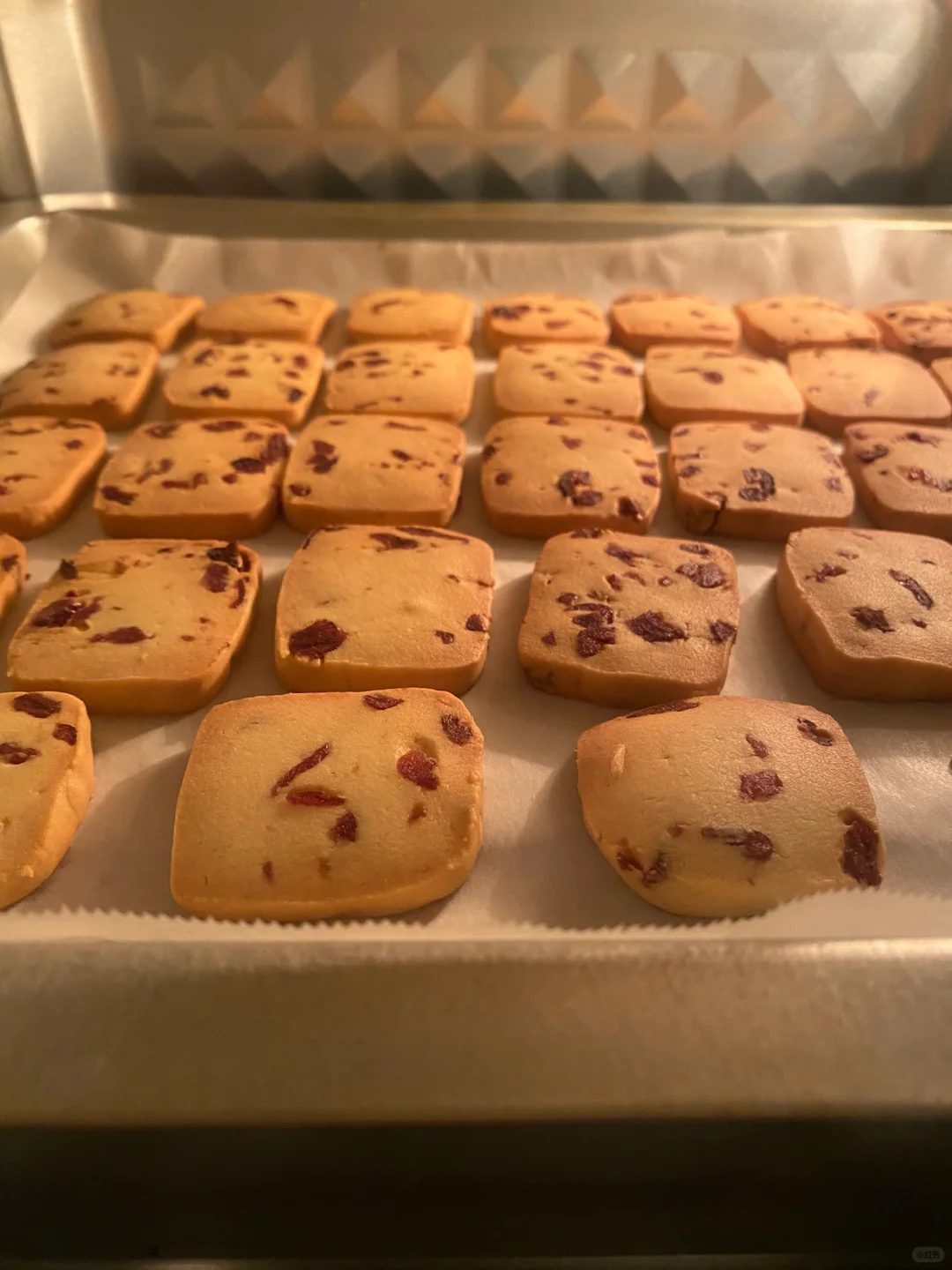 免打发!酥到掉渣的蔓越莓饼干?