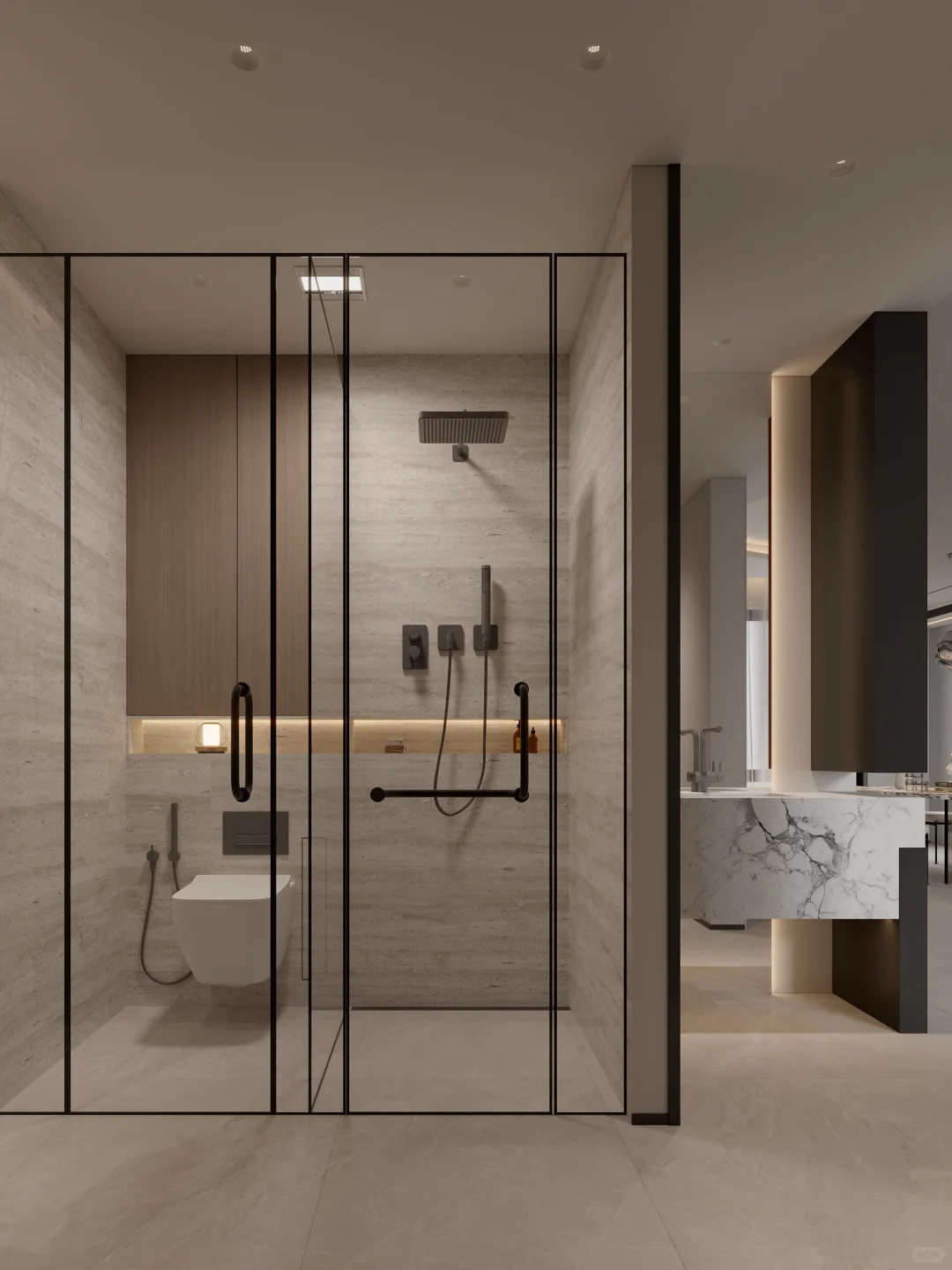 原创设计|格局优化让大平层空间扩大30%!