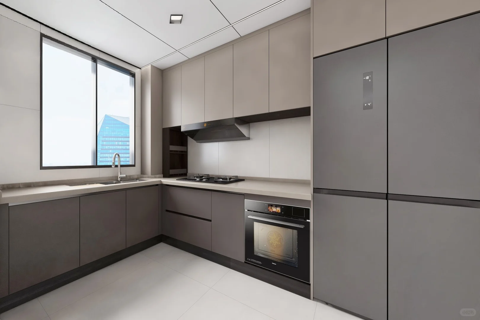 多伦定制丨锦绣豪庭,123平,意式极简!