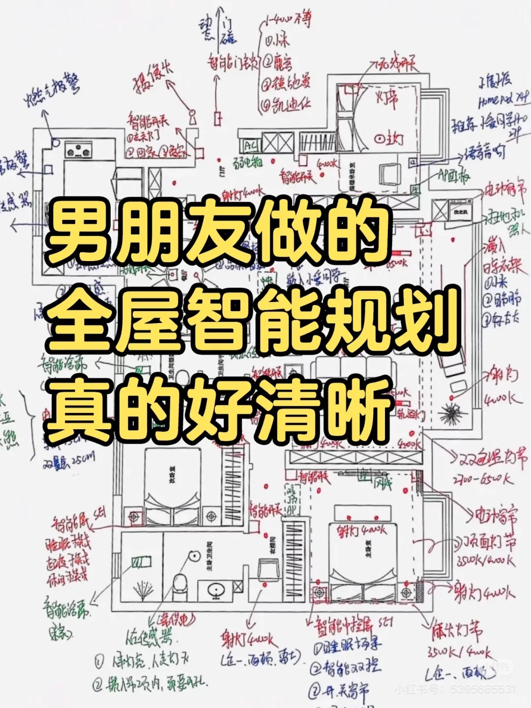 突然发现男朋友的全屋智能思路真的好清晰！