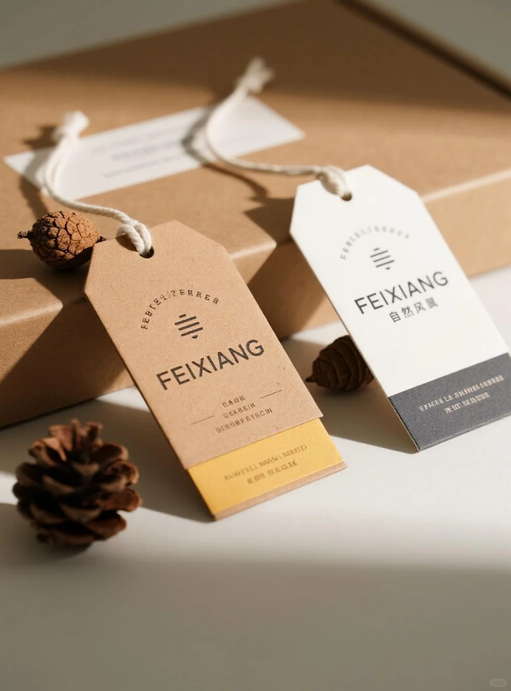 ?自然系吊牌,环保又吸睛