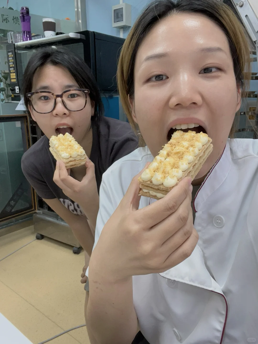 消失的我回国终于学会了做面包?