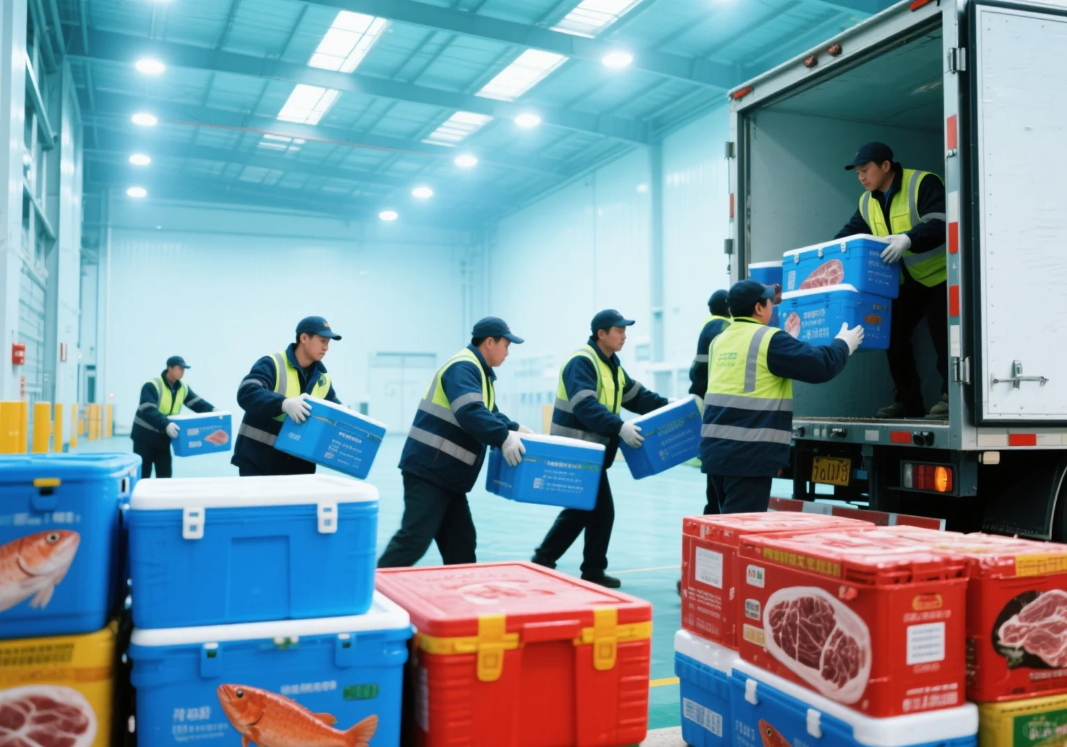 广州冷链气囊车减震运输方案