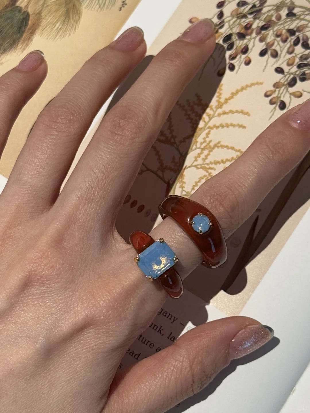 这是仙女的琥珀戒指吧