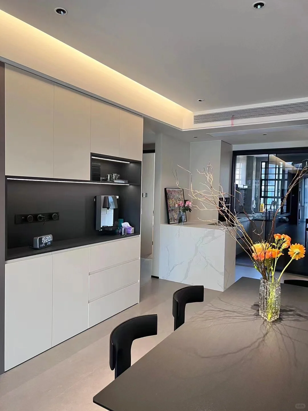 一个细节扩大客厅6㎡，还捡了个书房‼