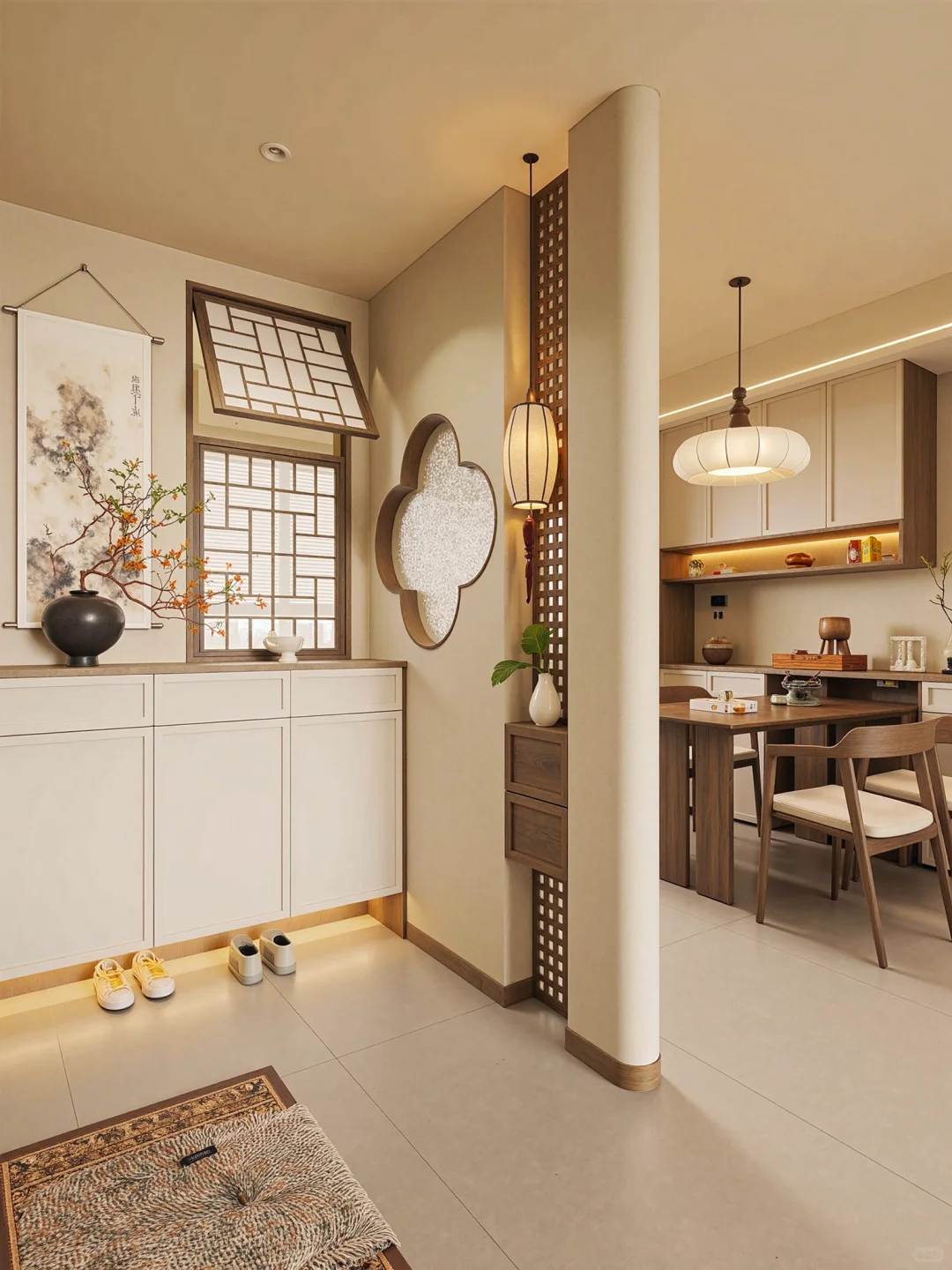 ?被业主狂夸的宋式新家！一房三用到极致