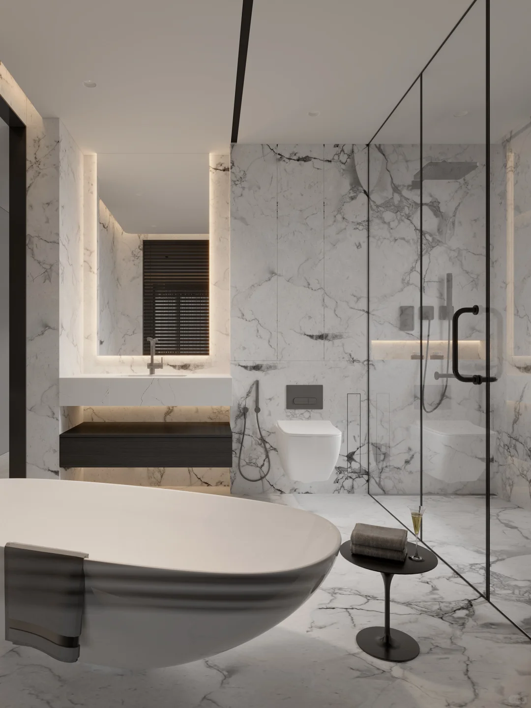 原创设计|格局优化让大平层空间扩大30%!