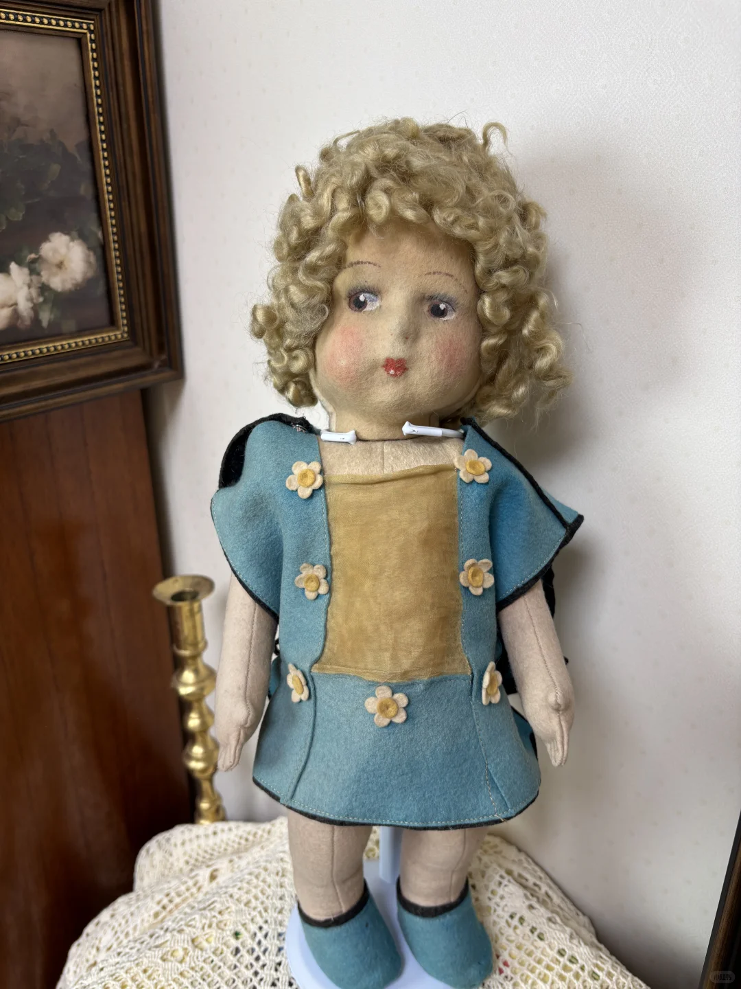 意大利古董毛毡娃娃Lenci