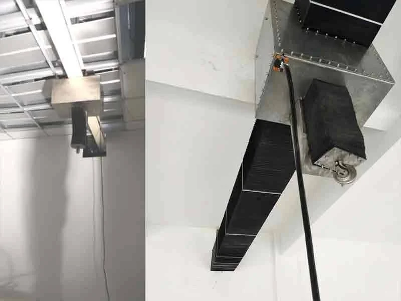 锂电池单轨吊 | 正负极材料车间洁净行