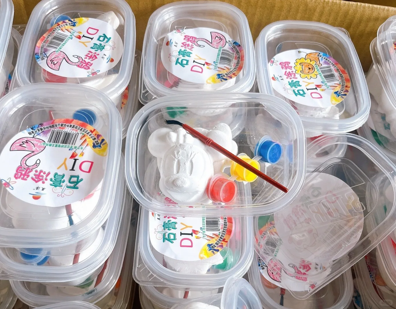 ?种草推荐！手工DIY石膏娃娃超可爱