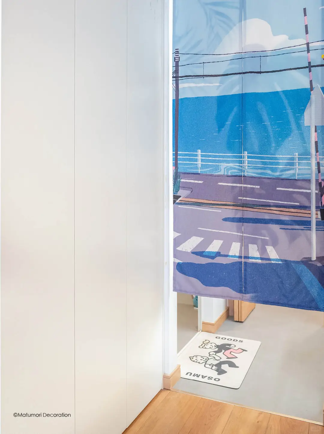 70㎡去客厅化日式改造:布局焕新!功能拉满