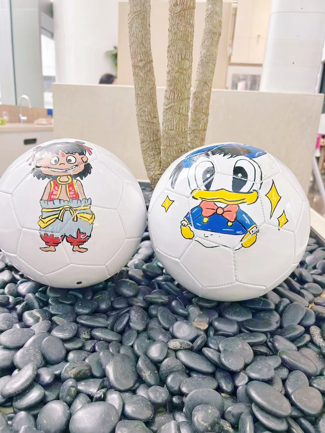 亲子活动足球彩绘手作团建沙龙｜员工福利