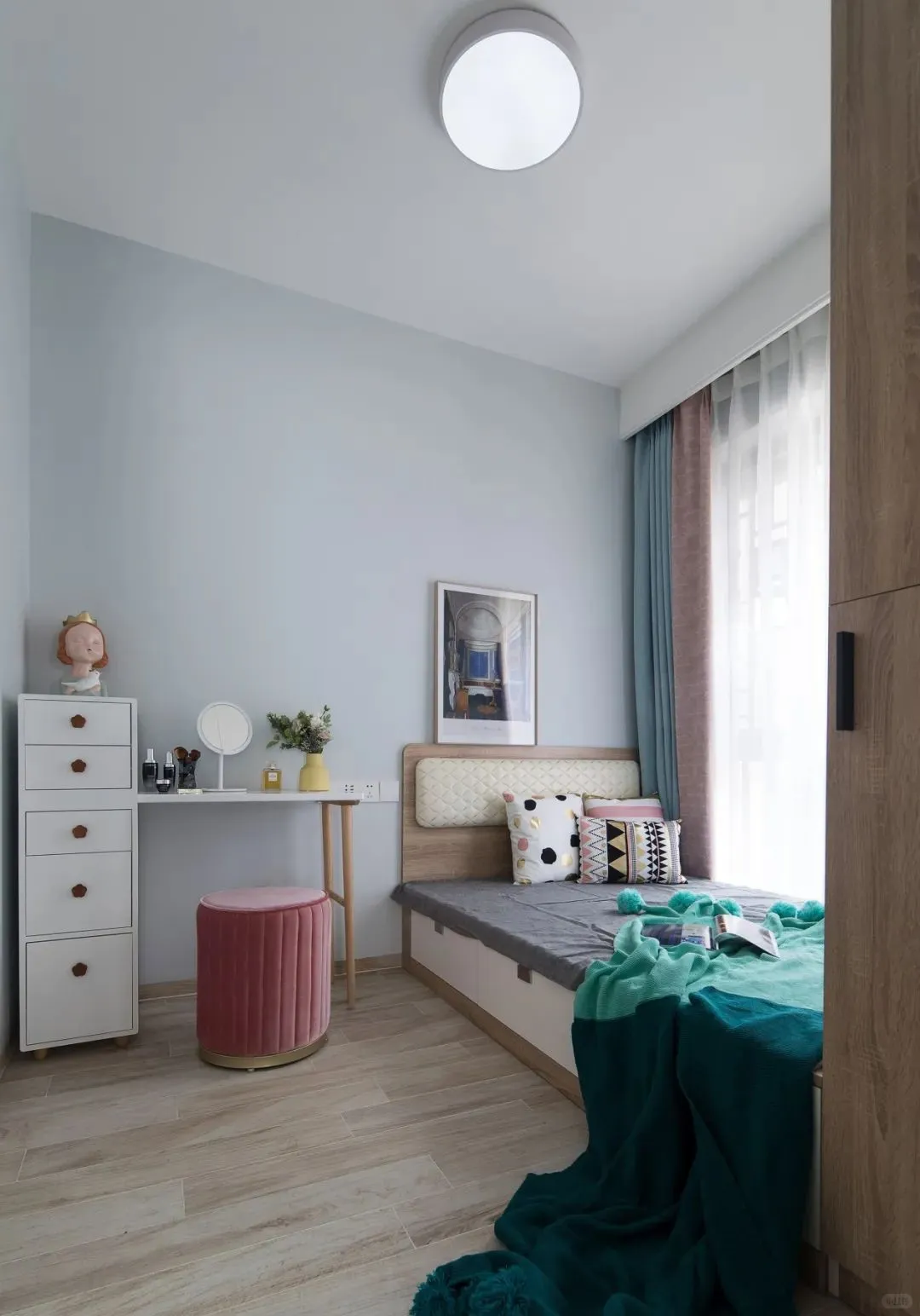 100㎡改出3室2厅+衣帽间,忍不住夸爆它!