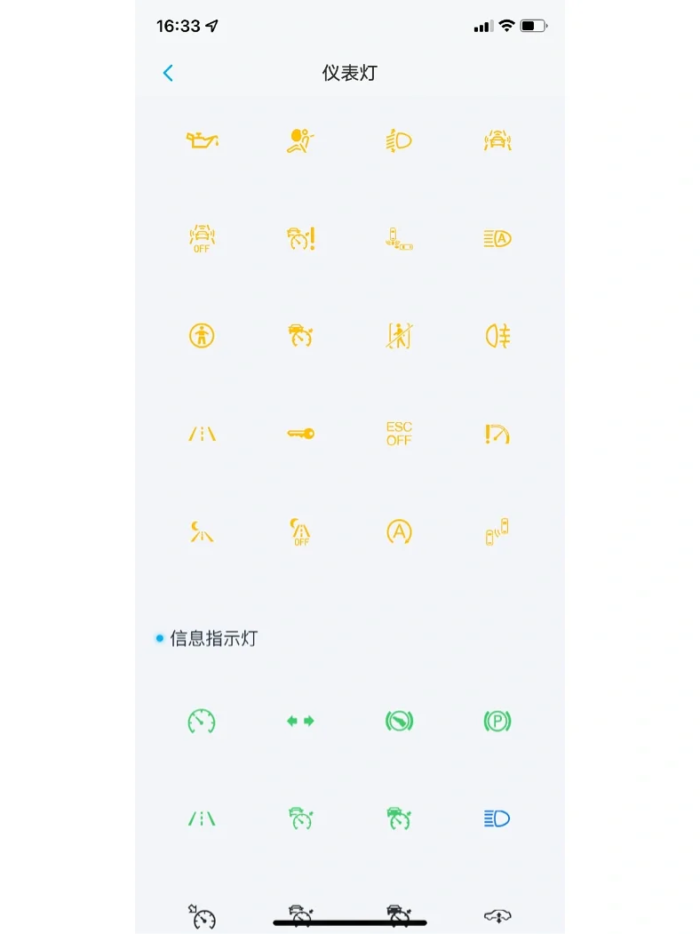 仪表灯你了解多少