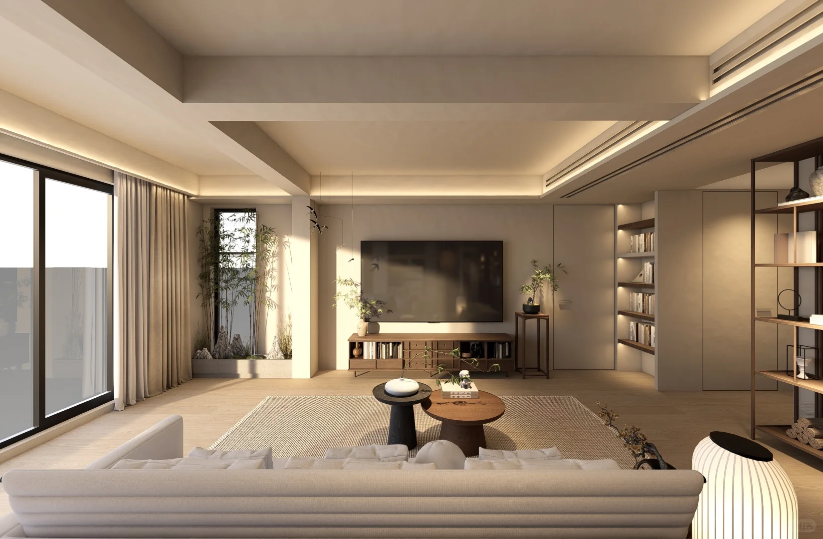 南昌|精装房改头换面宋式风格之家