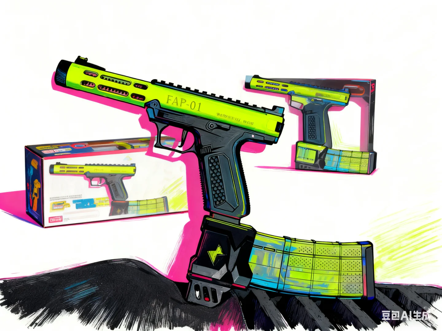 彩绘版eap01转接器 稳定件