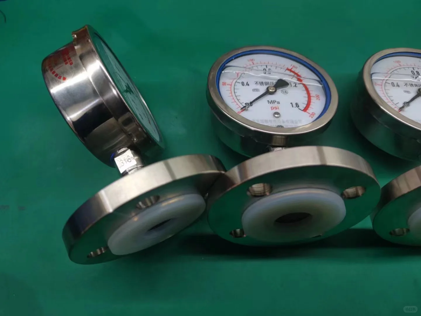 隔膜螺纹，隔膜法兰防腐压力表