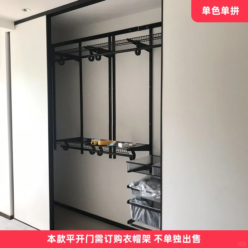 ✨小户型福音！金属移门衣柜推拉门真香了~