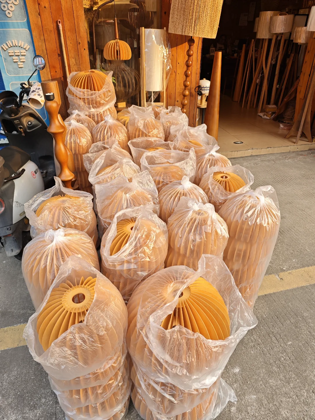 古镇探厂，手搓中山灯具