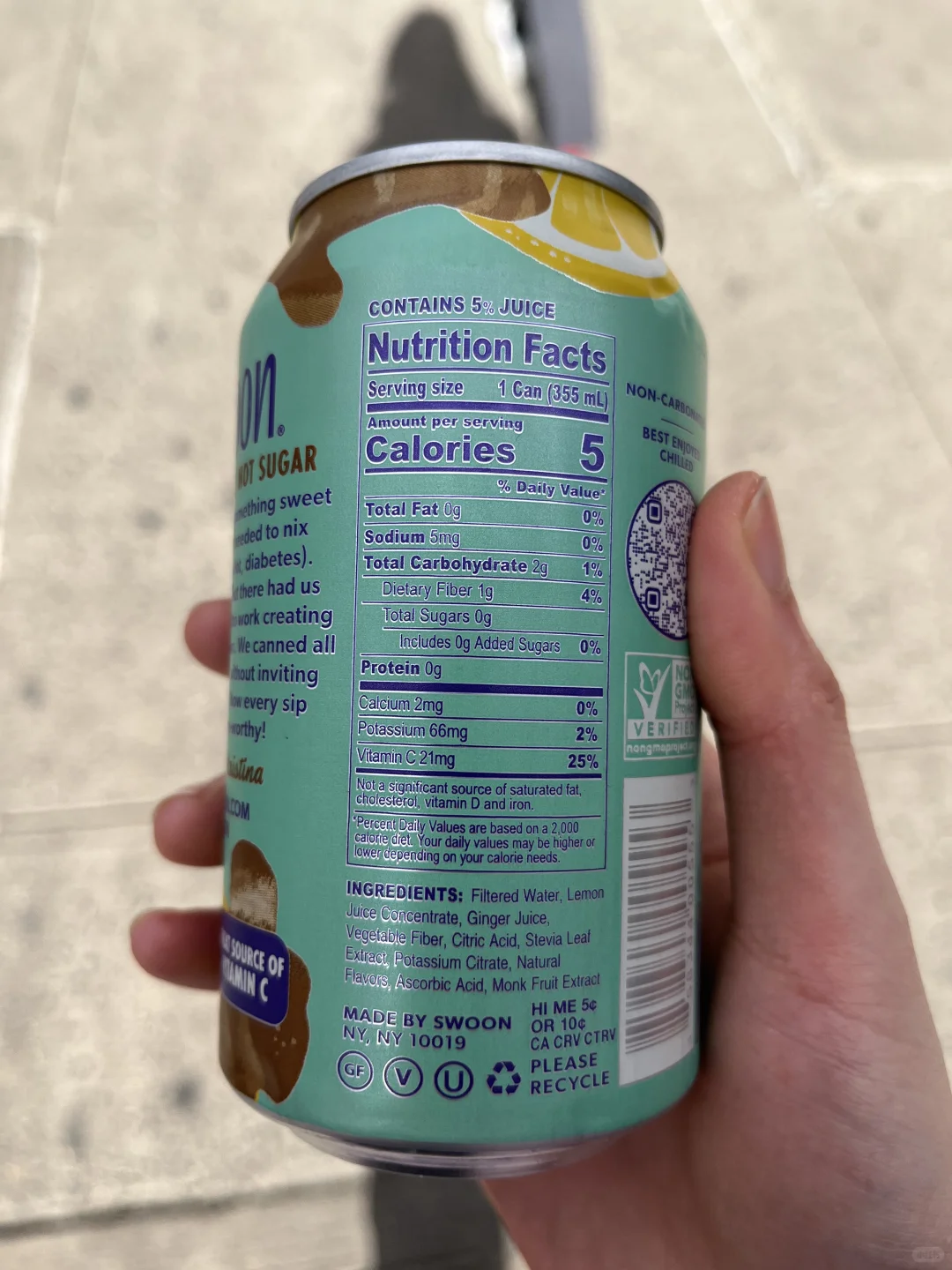 新发现的牌子 总是会被含姜味的东西吸引…