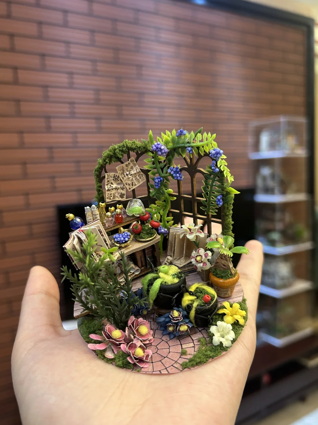 这也太适合放在工位了 直接穿越魔法花园